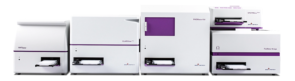 5 microplate readers of BMG LABTECH